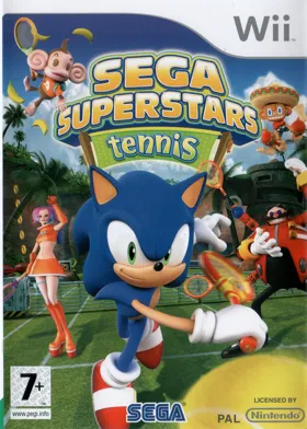 Sega Superstars Tennis box cover front